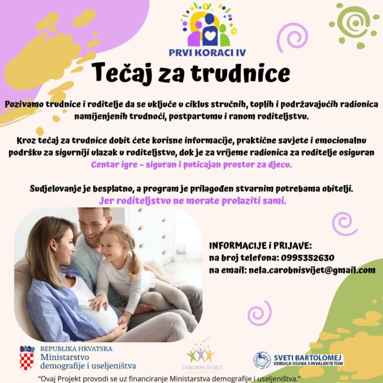 Nastavljamo s projektom Prvi koraci